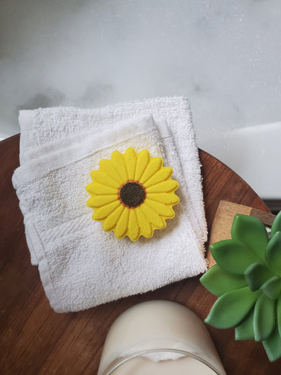 Bombe de bain tournesol