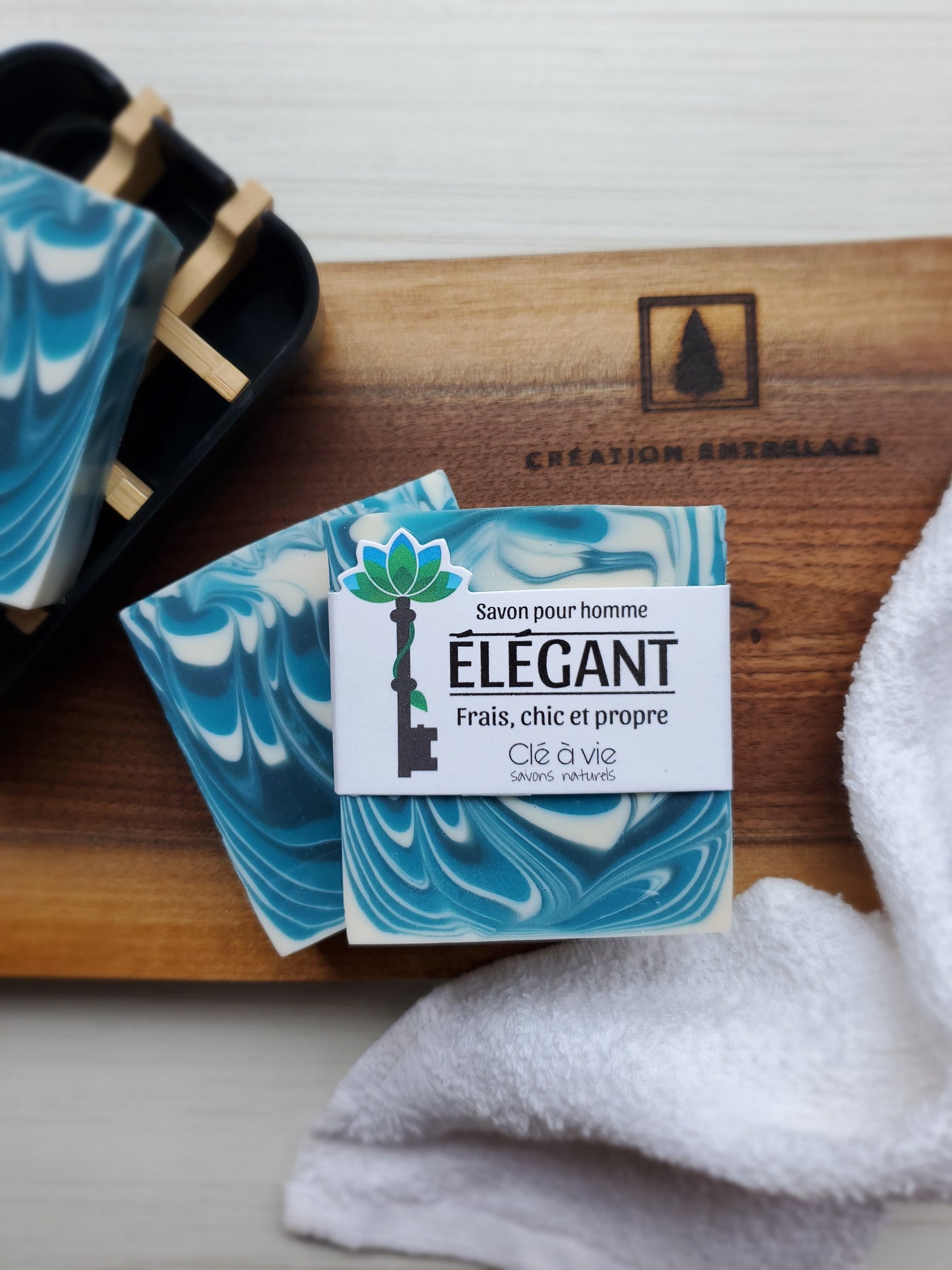 Savon ÉLÉGANT, parfum pour homme