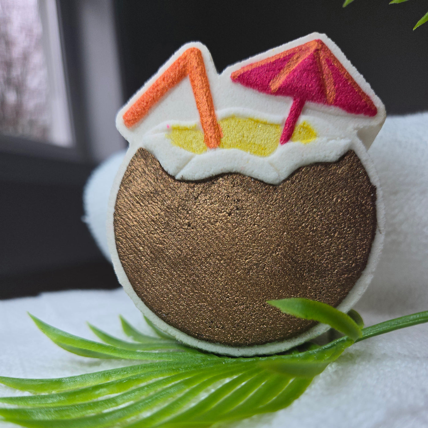 Bombe de bain mocktail pina colada