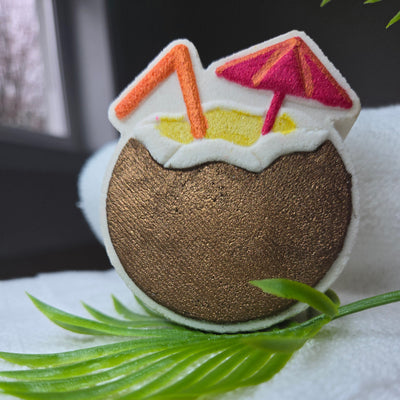 Bombe de bain mocktail pina colada