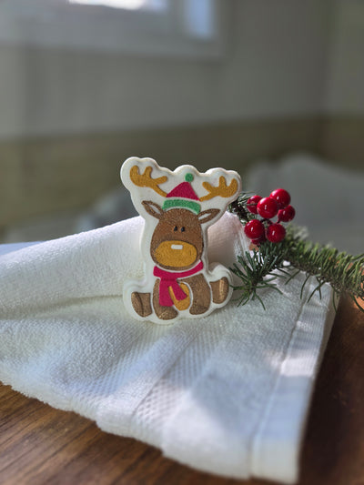 Renne de Noël, Bombe de bain