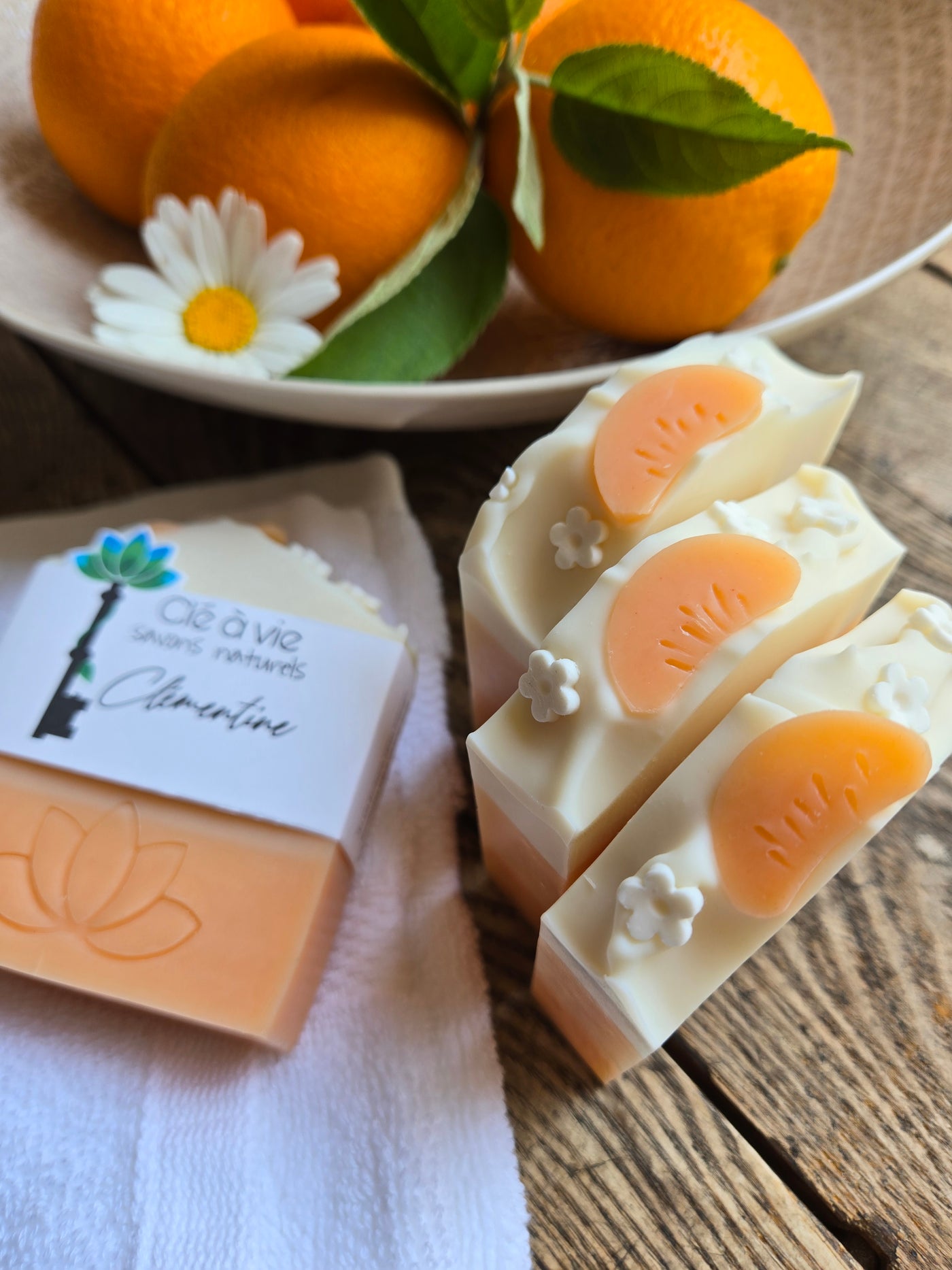 Savon clémentine