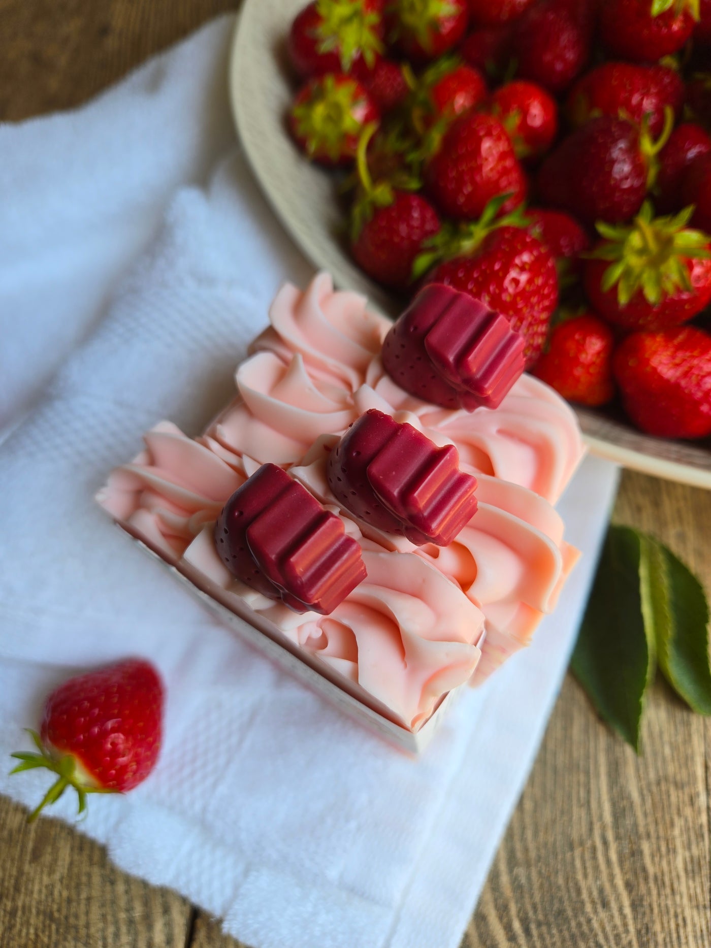 Savon Fraise Chantilly