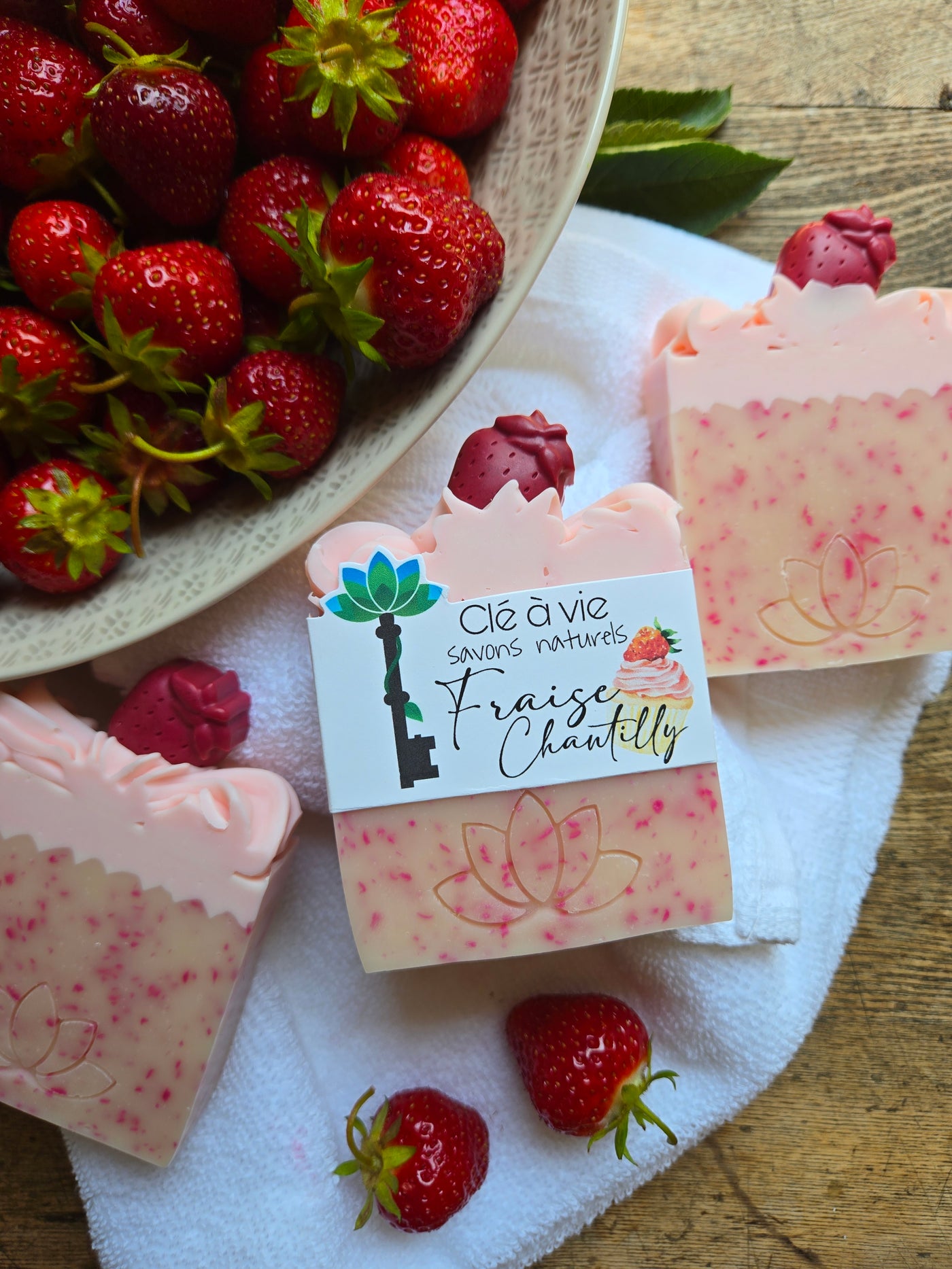 Savon Fraise Chantilly