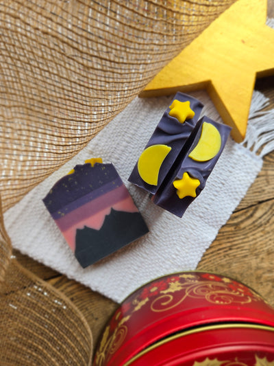 Savon nuit magique, parfum mûres et vanille