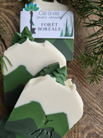 Savon forêt boréale