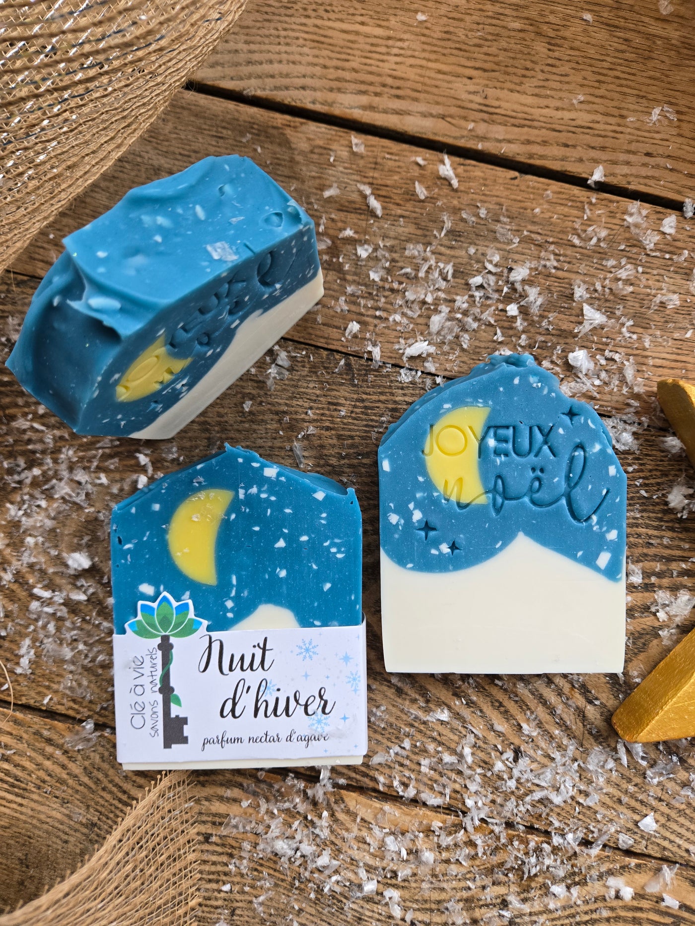 Savon nuit d'hiver, parfum nectar d'agave